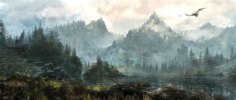 Skyrim Scenery Wallpaper