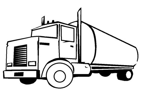 Truck Coloring Pages - Coloringpages1001.com