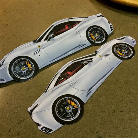 Delicious Arts Bakery: Ferrari California Cake Tutorial