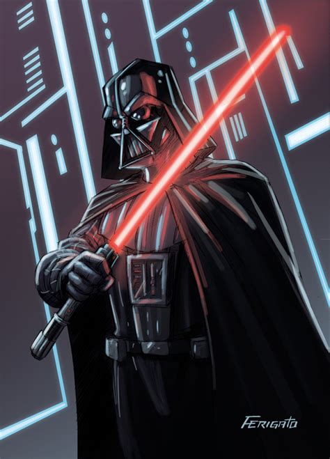 Darth Vader by Ferigato on DeviantArt