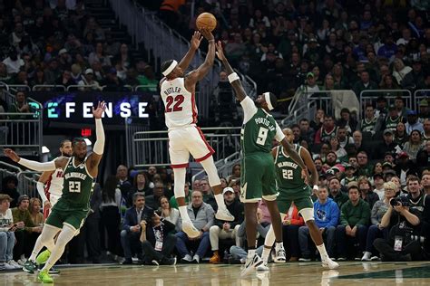 Watch: Jimmy Butler hits miraculous shot to send Game 5 into overtime