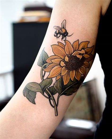 190 Bee-autiful Honey Bee Tattoo Designs with Meanings, Ideas, and ...