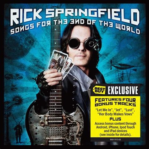 Rick Springfield - Songs For The End Of The World | Discogs