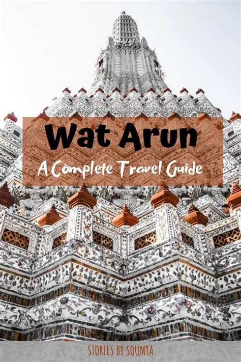 Wat Arun Bangkok: A Self-Guided Tour Of The Temple Of Dawn