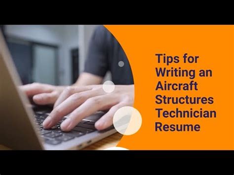 Tips for Writing an Aircraft Structures Technician Resume - YouTube