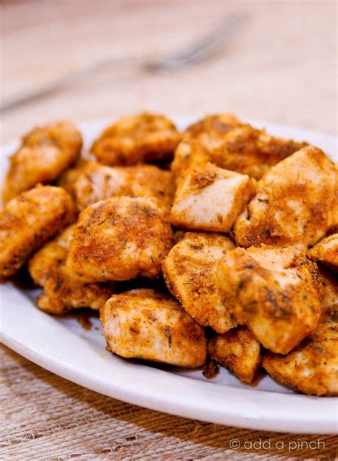 Simple Chicken Nuggets Recipe - Add a Pinch