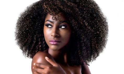 Kinky Natural Hair / Afro Kinky Curly Hair Bangs Can Be Dyed And ...