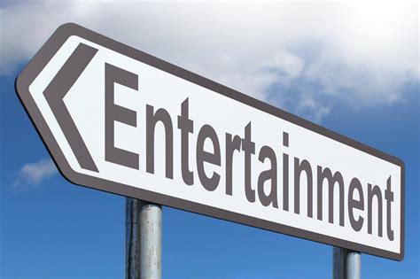 Entertainment - Free of Charge Creative Commons Highway Sign image