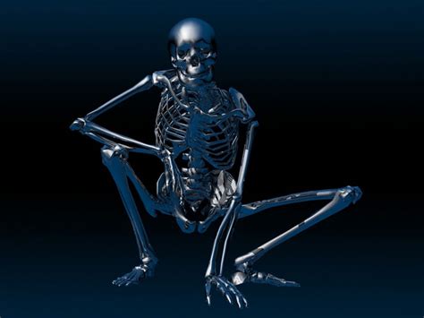 3D Skeleton Wallpaper - WallpaperSafari