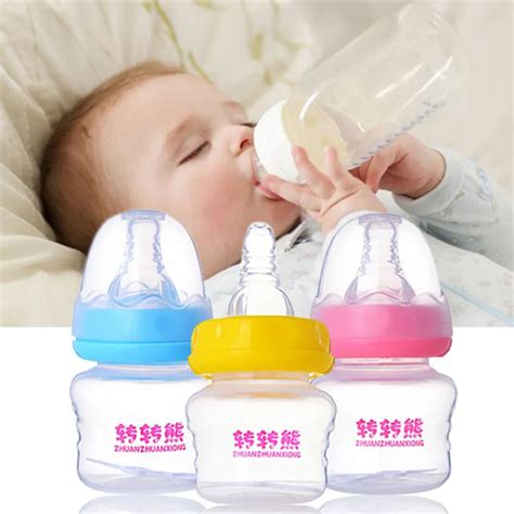 60ML Mini Baby Feeding Bottle BPA Free Safe Mamadeira Milk Juice Feeder Biberones Bebes Baby ...