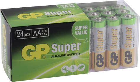 GP Batteries Super AA battery Alkali-manganese 1.5 V 24 pc(s) | Conrad.com