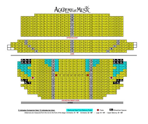 Seating Chart - ACADEMY OF MUSIC