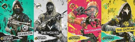 The Four Factions of Tom Clancy’s XDefiant