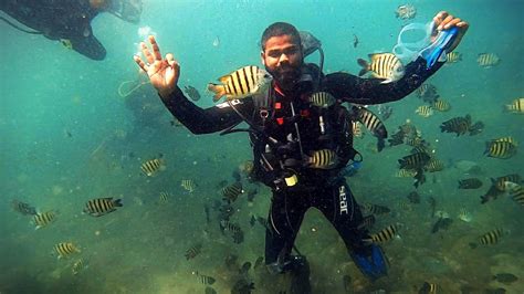 Final day of Tarkarli, Scuba diving - YouTube