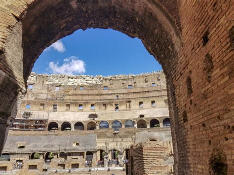 Inside Rome Coliseum Free Stock Photo - Public Domain Pictures