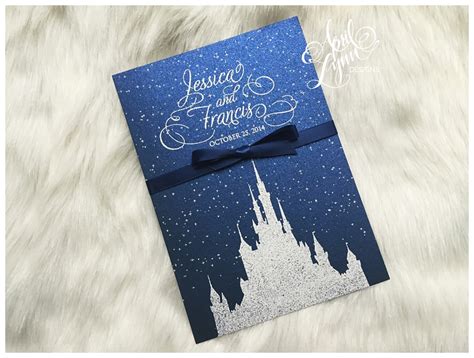 Disney Wedding Invitations