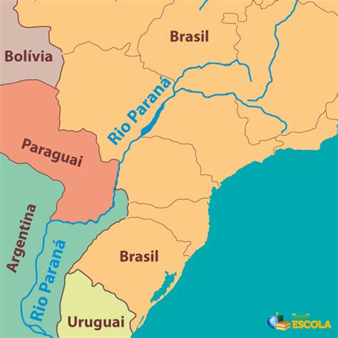 Rio Paraná: mapa, características, importância - Brasil Escola