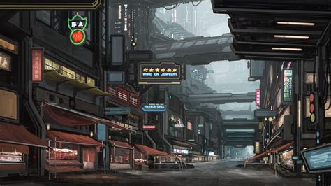 Slum Area Concept by Franklin Chan image - Cyph - IndieDB