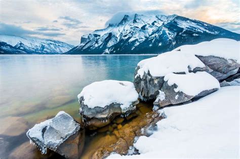 Winter at Lake Minnewanka | Christopher Martin Photography