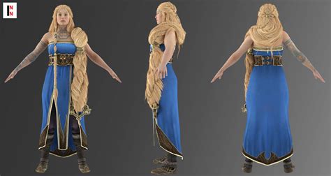 GoW Ragnarok Sif for Genesis 8 Female by INNModels on DeviantArt