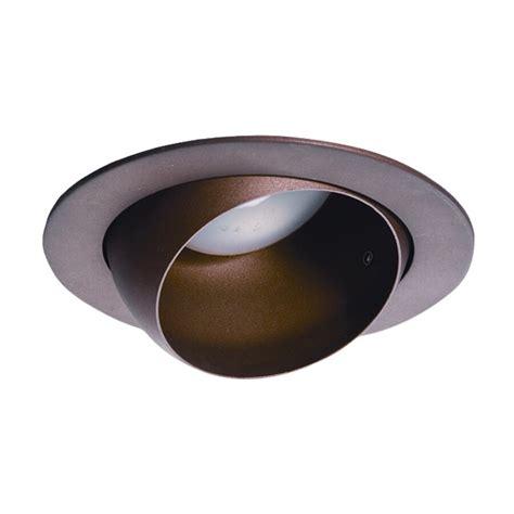 Nicor Lighting Bronze Eyeball Recessed Light Trim (Fits Housing Diameter: 4-in) at Lowes.com