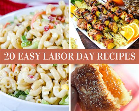 20 Easy Labor Day Recipes - Just A Pinch Recipes