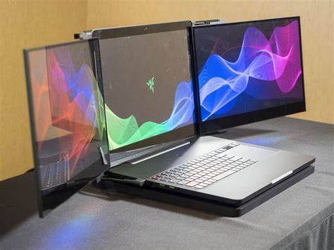 Razer Project Valerie - herný notebook s trojicou 4K displejov