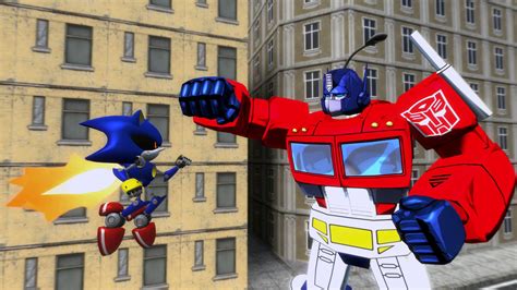 Optimus Prime vs Metal Sonic by Primon4723 on DeviantArt