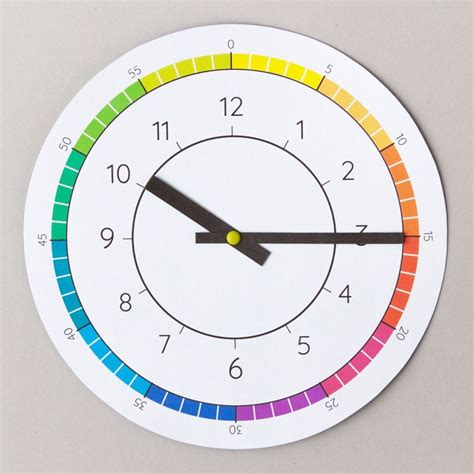 Shadow Clock Template Printable – Thekidsworksheet