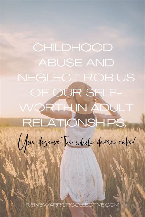 Childhood abuse and neglect rob us of our self worth in adult ...