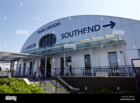 london Southend Airport train station Essex UK Stock Photo, Royalty Free Image: 58827559 - Alamy