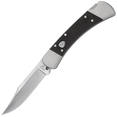 Buck 110 Auto Elite Knife, 3.75" S30V Blade, Black G10 Handle, Sheath ...