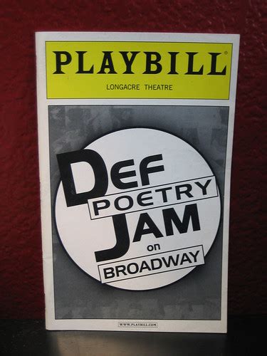 Def Poetry Jam on Broadway | Taken for: Broadway Shows I’ve … | Flickr