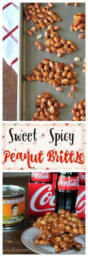 sweet and spicy peanut brittle recipe