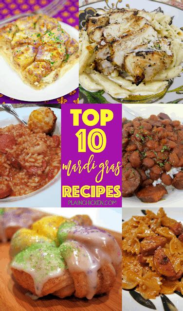 Top 13 Mardi Gras Recipes - Plain Chicken