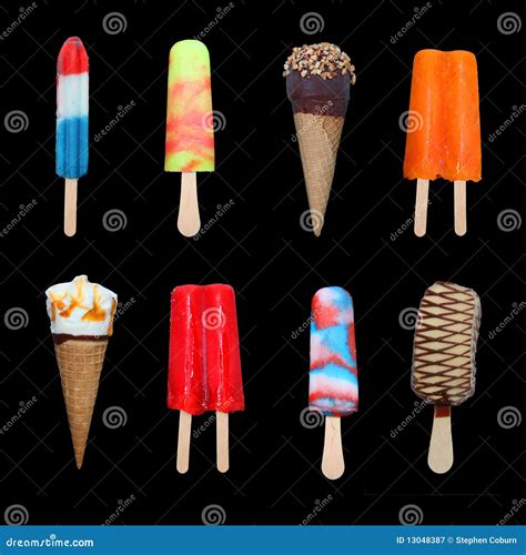 Ice Cream And Popsicles (HUGE FILE) Royalty Free Stock Photography ...