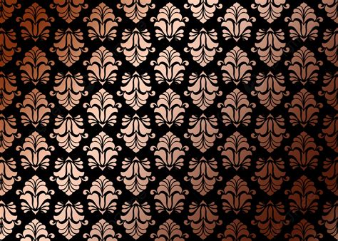 Golden Thai Baroque Floral Pattern Pattern Background, Pattern, Tile ...