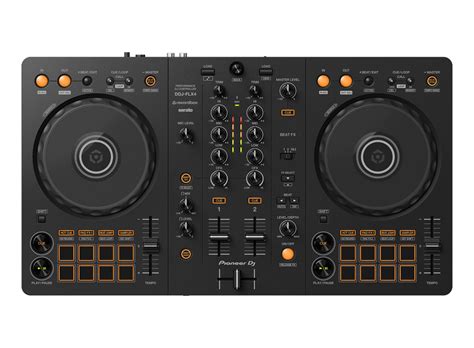 PIONEER DDJ-FLX4 - Contrôleur à 2 voies avec un design simple et ergonomique, et un aspect ...