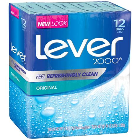 Amazon.com : Lever 2000 Bar Soap, Original, 4 oz, 24 Bar : Bath Soaps : Beauty