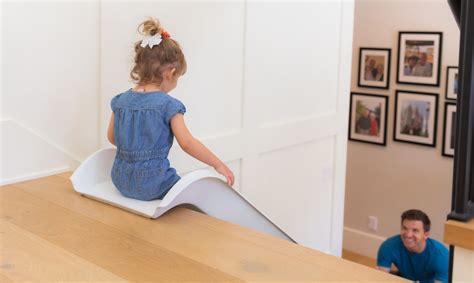 Stairslide: a semi-permanent children's slide for indoor stairs