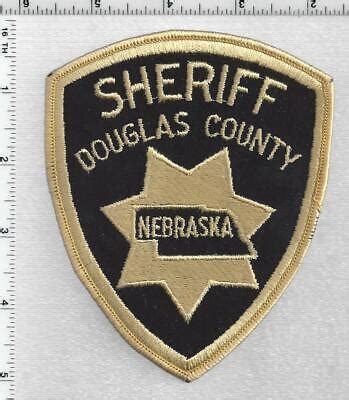 Douglas County Sheriff (Nebraska) 3rd Issue Shoulder Patch | eBay