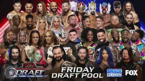 2020 WWE Draft: RAW And SMACKDOWN Rosters Following Night 1 Superstar ...