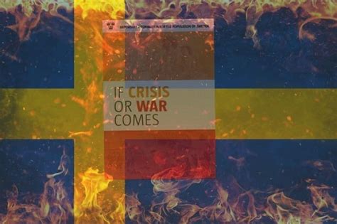 Sweden issues pamphlet on how to prepare for war – Tuck Magazine