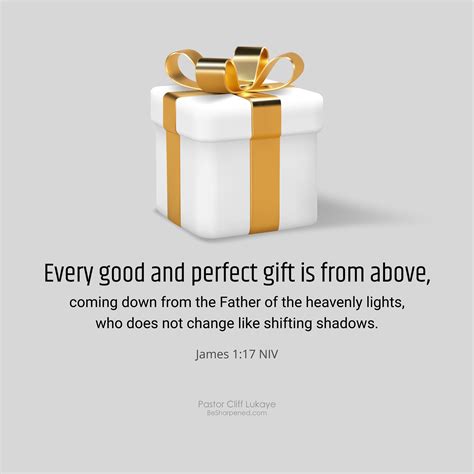 James 1:17 ~ Daily Devotion April 8 2023 - Daily Devotional