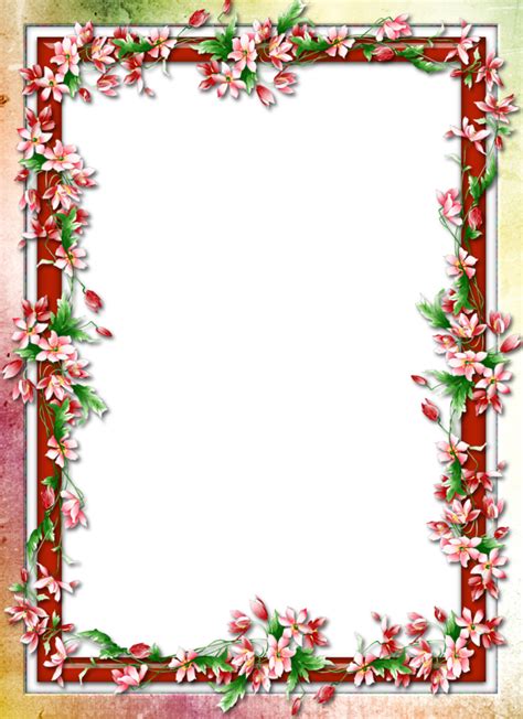 ดูภาพทั้งหมดที่โฟลเดอร์ 2012 | Floral border design, Frame border ...