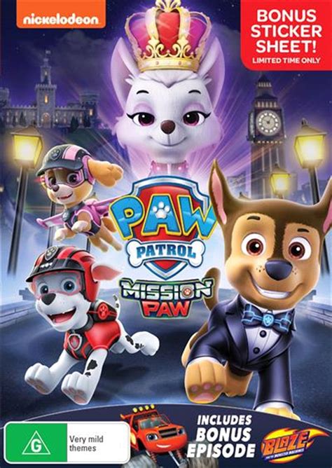 Buy Paw Patrol - Mission Paw on DVD | Sanity Online