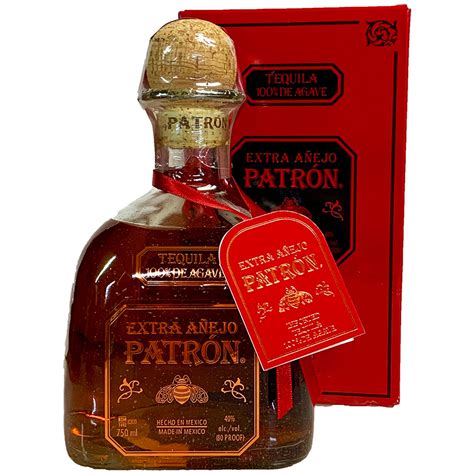 Patron Extra Anejo Tequila - Holiday Wine Cellar