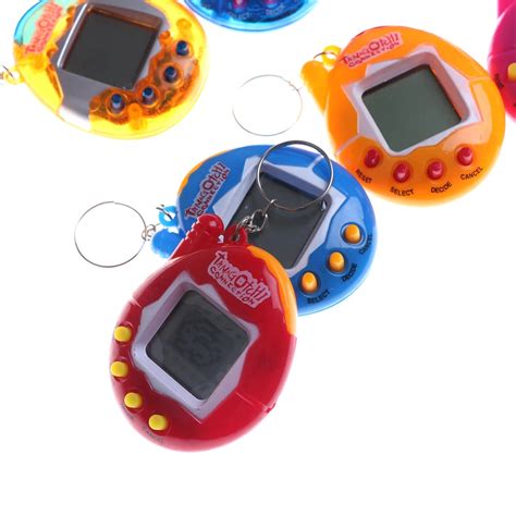 Tamagotchi Gift Keyring Pets Toys Gift Christmas Funny 90S Nostalgic 49 Pets In One Virtual ...