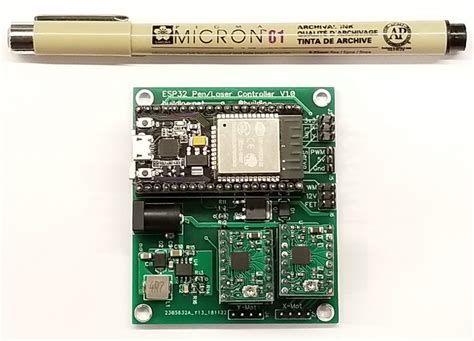 DIY Pen/Laser Engraver ESP32 Controller - Electronics-Lab.com