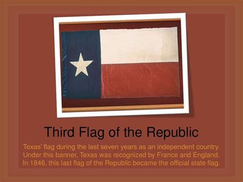 Flags of the texas revolution